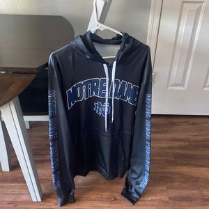 NCAA Norte Dame university soft tech Hoodie